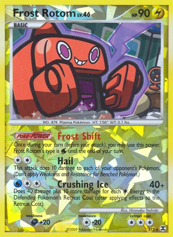 Frost Rotom card in English