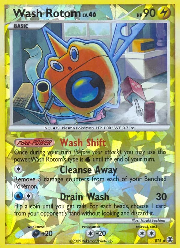 Wash Rotom card in English