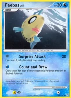 Feebas card in English