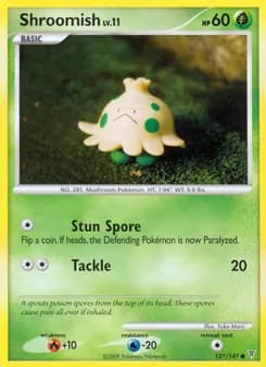 Shroomish card in English