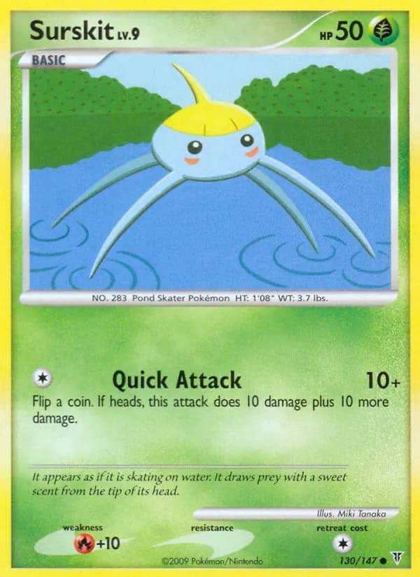 Surskit card in English