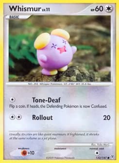 Whismur card in English