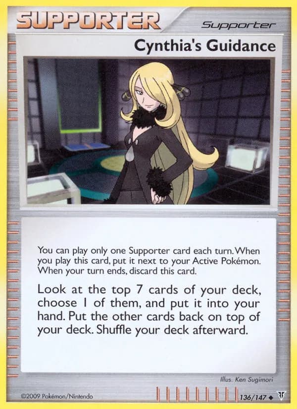 Cynthia's Guidance card in English