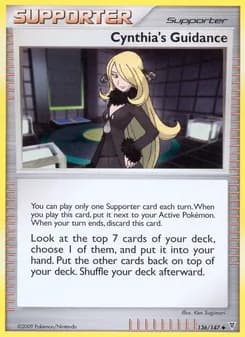 Cynthia's Guidance card in English