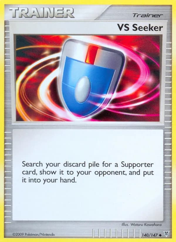 VS Seeker card in English
