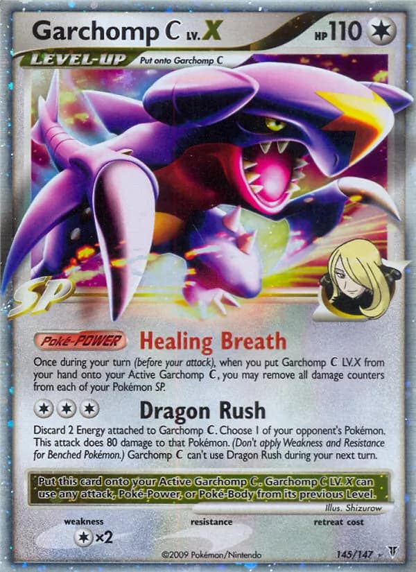 Garchomp C card in English