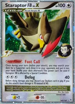 Staraptor FB card in English