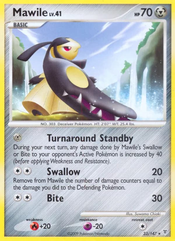Mawile card in English