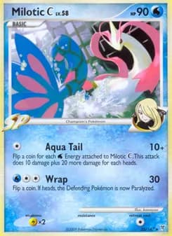 Milotic C card in English