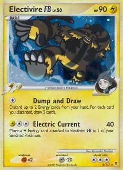 Electivire FB card in English