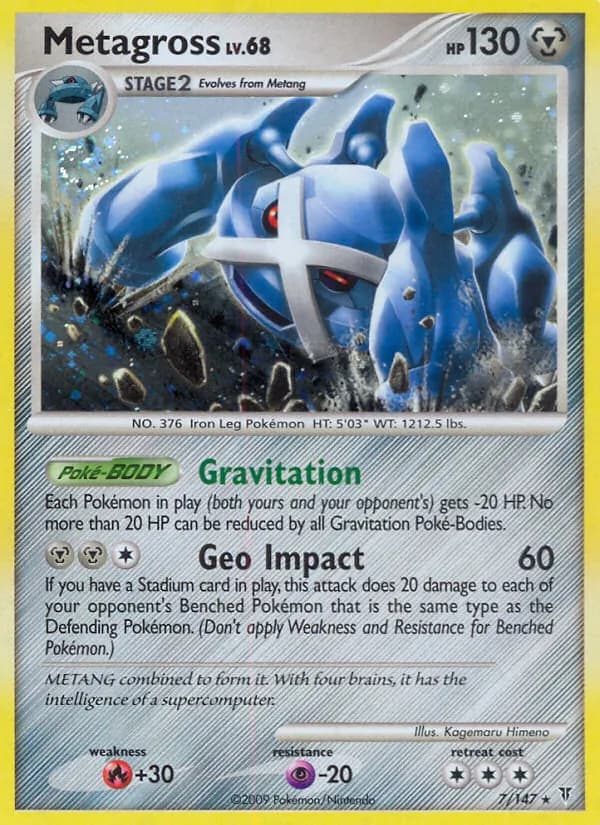 Metagross card in English