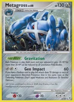 Metagross card in English