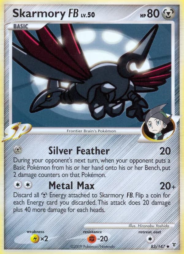 Skarmory FB card in English