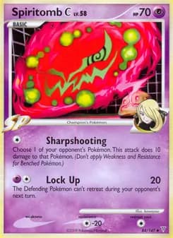 Spiritomb C card in English