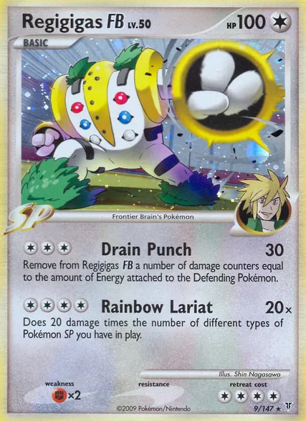 Regigigas FB card in English