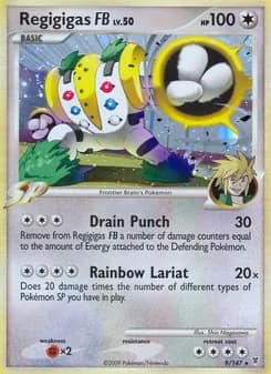 Regigigas FB card in English