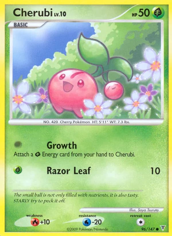 Cherubi card in English