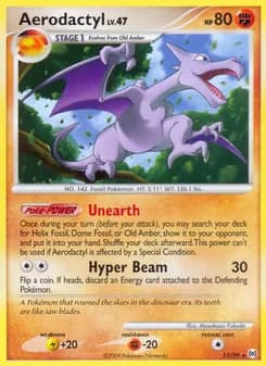 Aerodactyl card in English