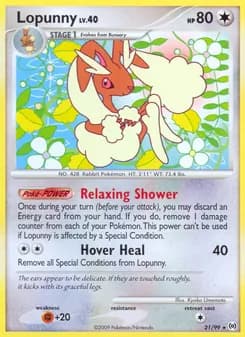Lopunny card in English
