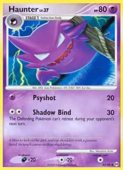 Haunter card in English