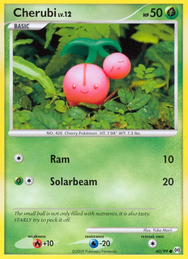 Cherubi card in English