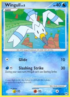 Wingull card in English