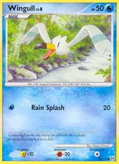 Wingull card in English