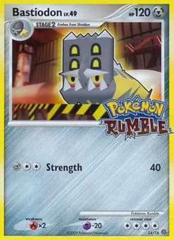 Bastiodon card in English
