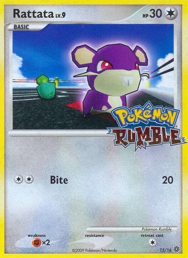 Rattata card in English