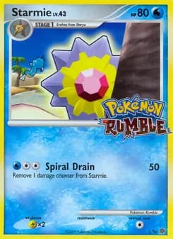 Starmie card in English