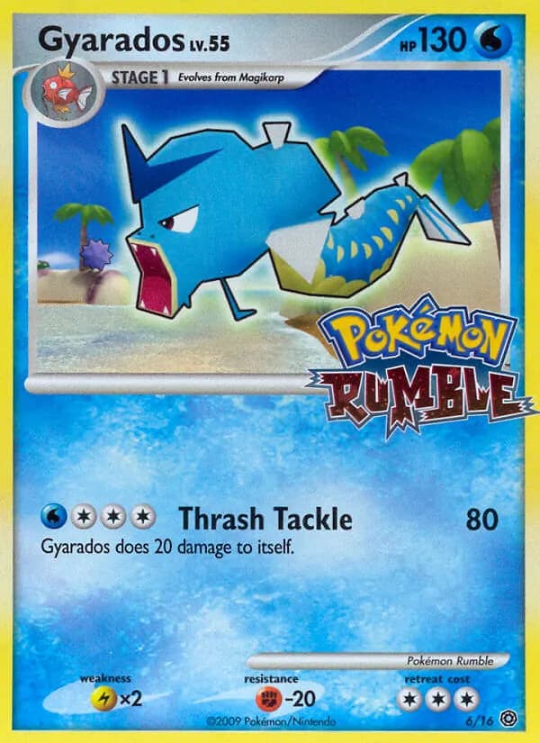 Gyarados card in English
