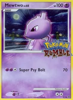 Mewtwo card in English