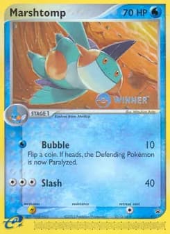 Marshtomp card in English