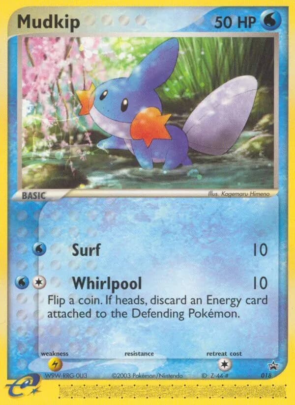 Mudkip card in English