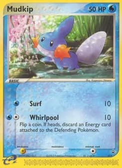 Mudkip card in English