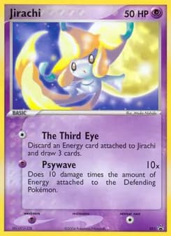 Jirachi card in English