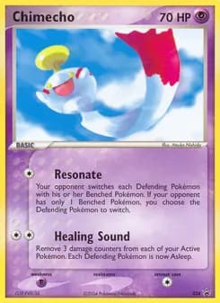 Chimecho card in English
