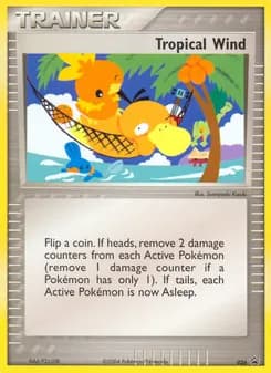 Tropical Wind card in English