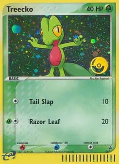 Treecko card in English
