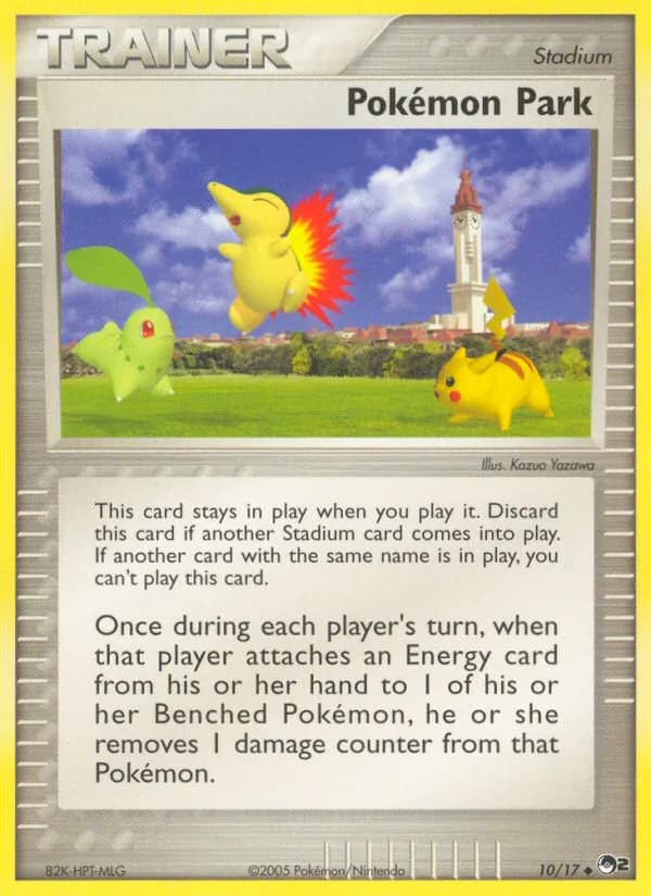 Pokémon Park card in English