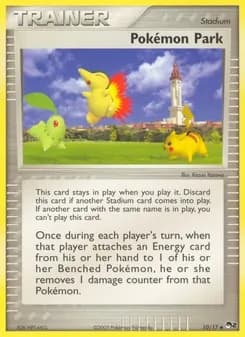 Pokémon Park card in English