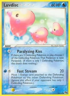 Luvdisc card in English