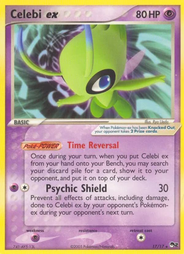 Celebi ex card in English