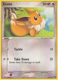 Eevee card in English