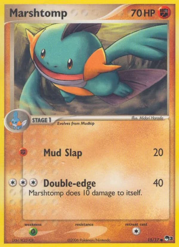 Marshtomp card in English