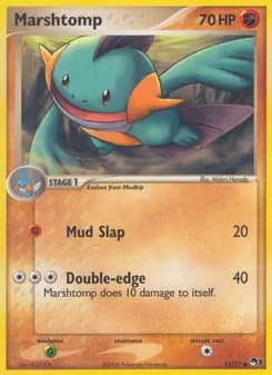 Marshtomp card in English