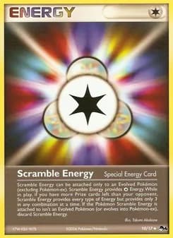 Scramble Energy card in English