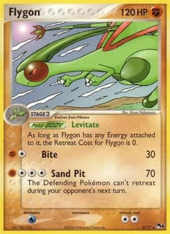 Flygon card in English