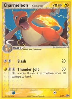 Charmeleon δ card in English