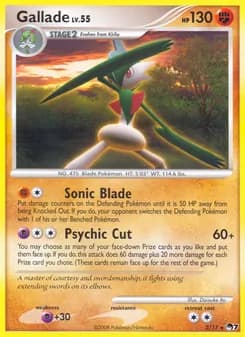 Gallade card in English